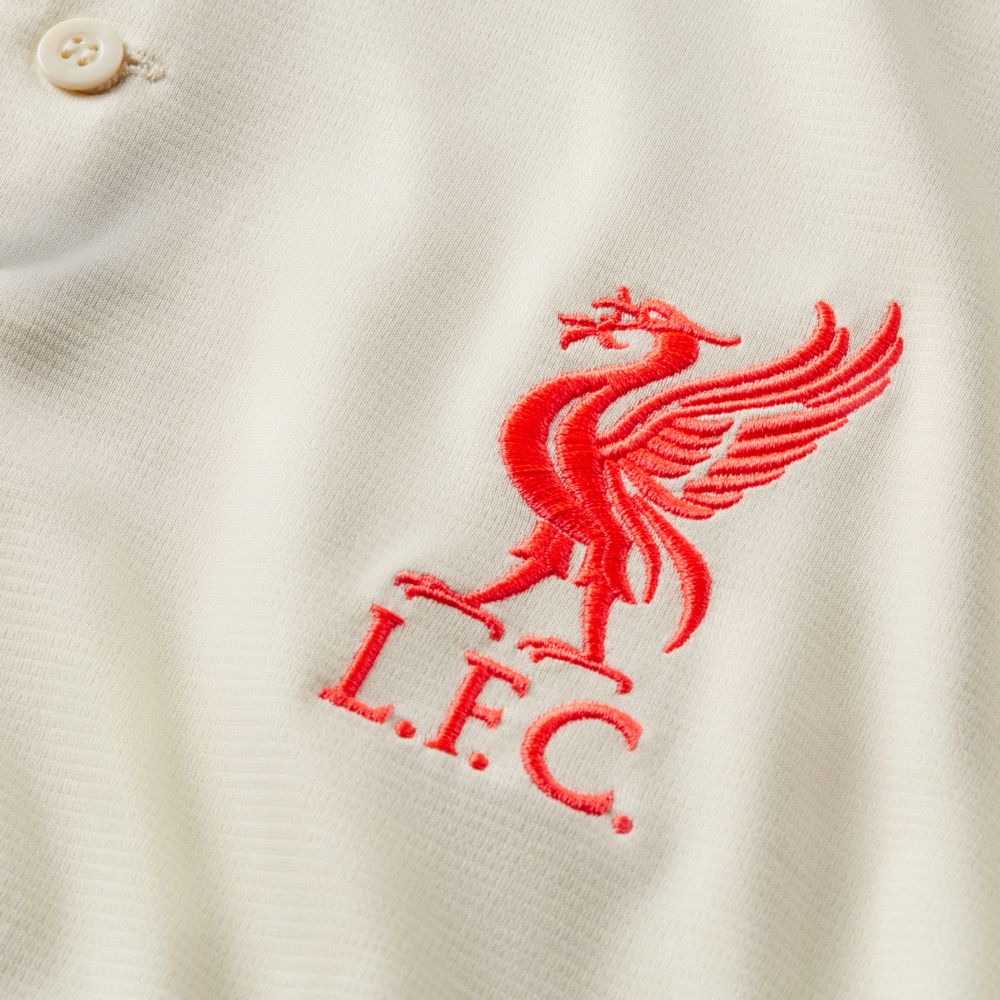 Nike 2021-22 Liverpool Away Jersey - Fossil (Detail 1)