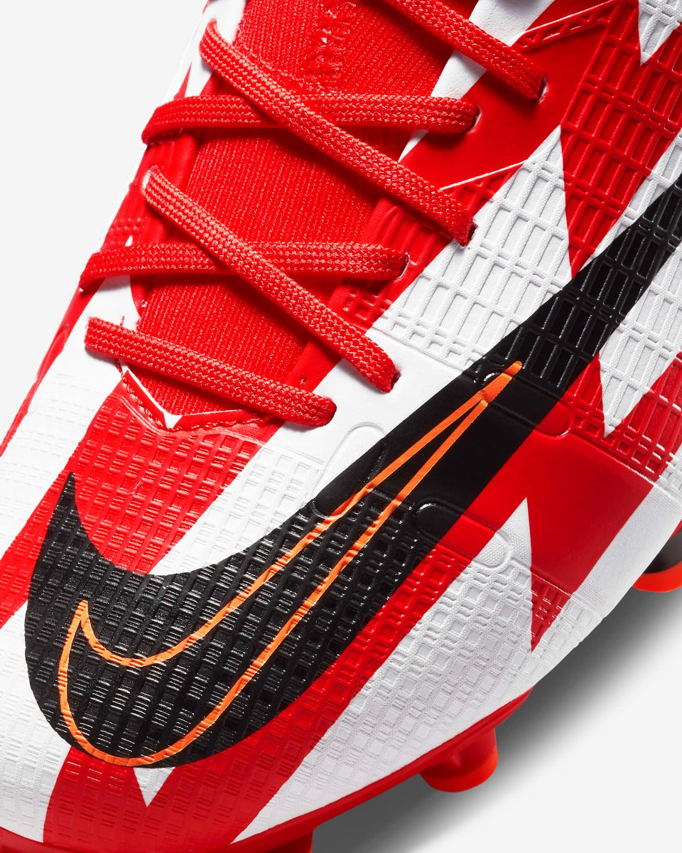 Nike JR Superfly 8 Academy CR7 FG-MG - Red-White (Detail 2)