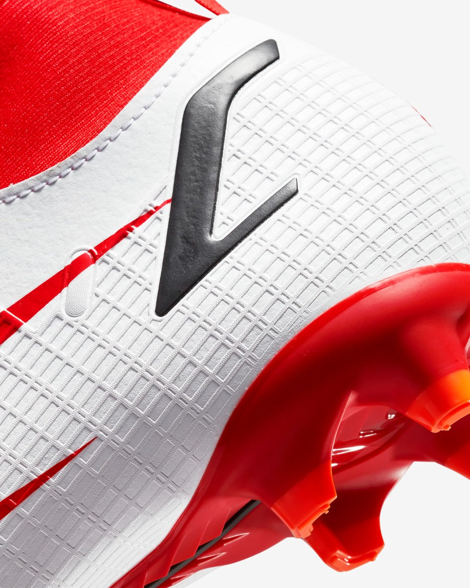 Nike JR Superfly 8 Academy CR7 FG-MG - Red-White (Detail 3)