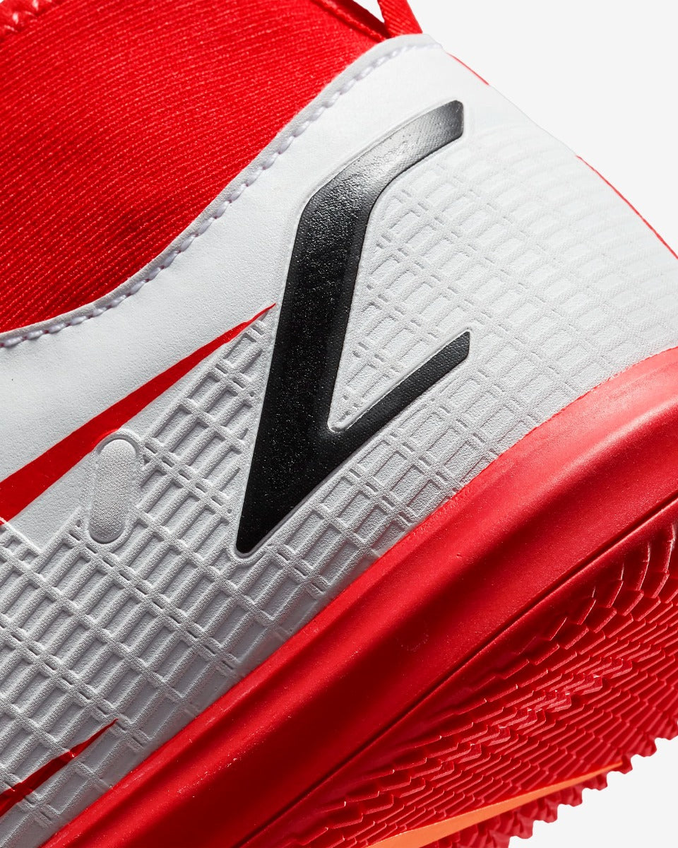 Nike JR Superfly 8 Academy IC - Red-White (Detail 2)