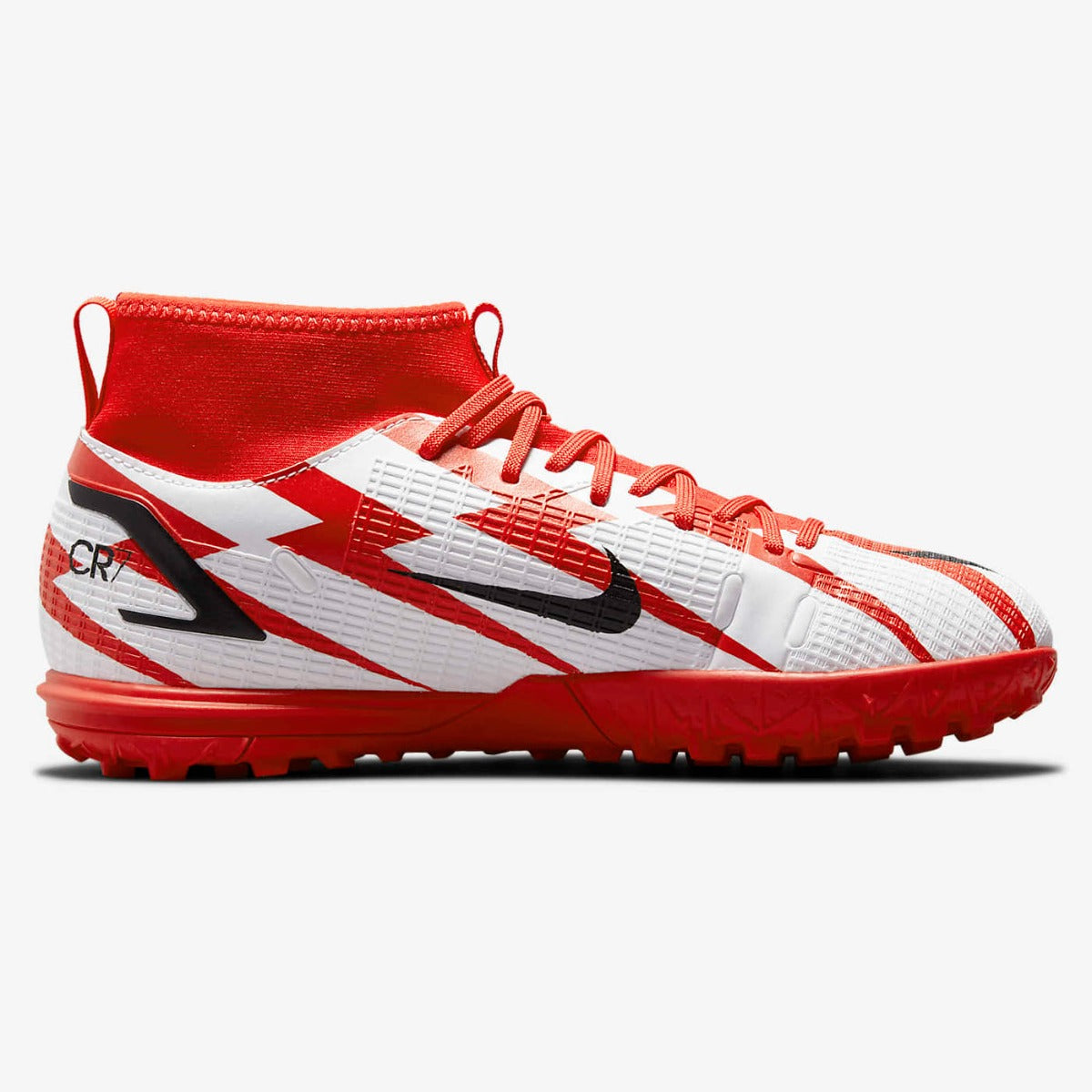 Nike JR Superfly 8 Academy CR7 TF - Red-White (Side 2)