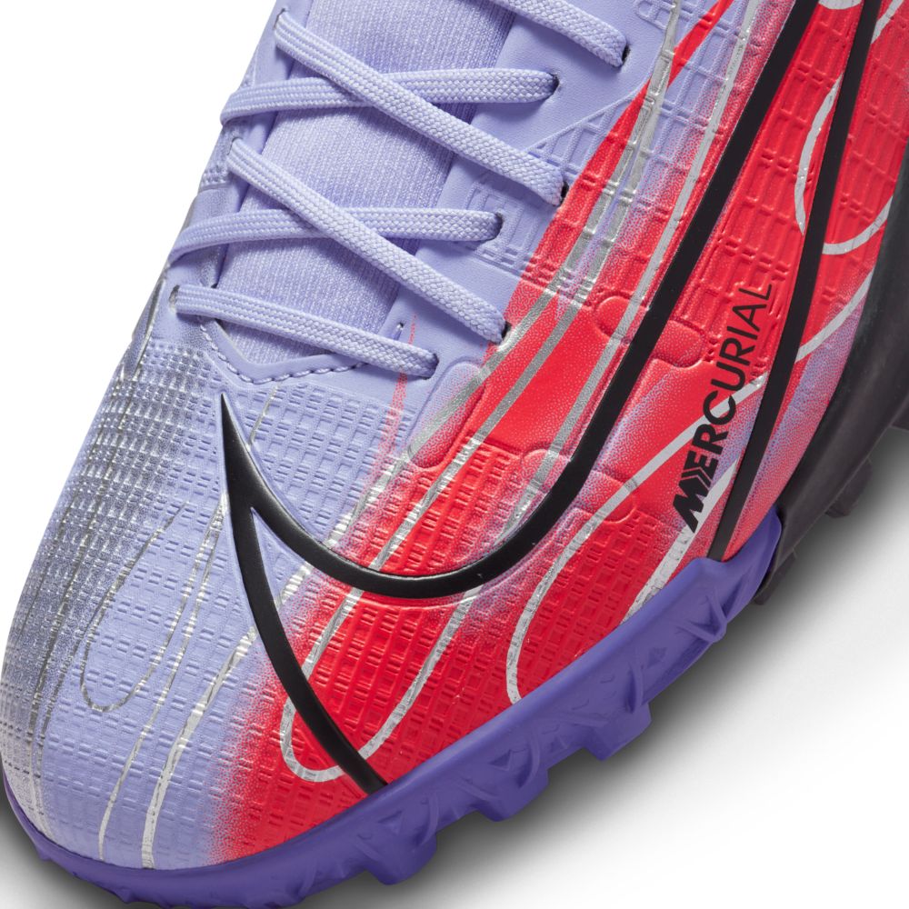 Nike Superfly 8 Academy KM TF - Light Thistle-Bright Crimson (Detail 1)