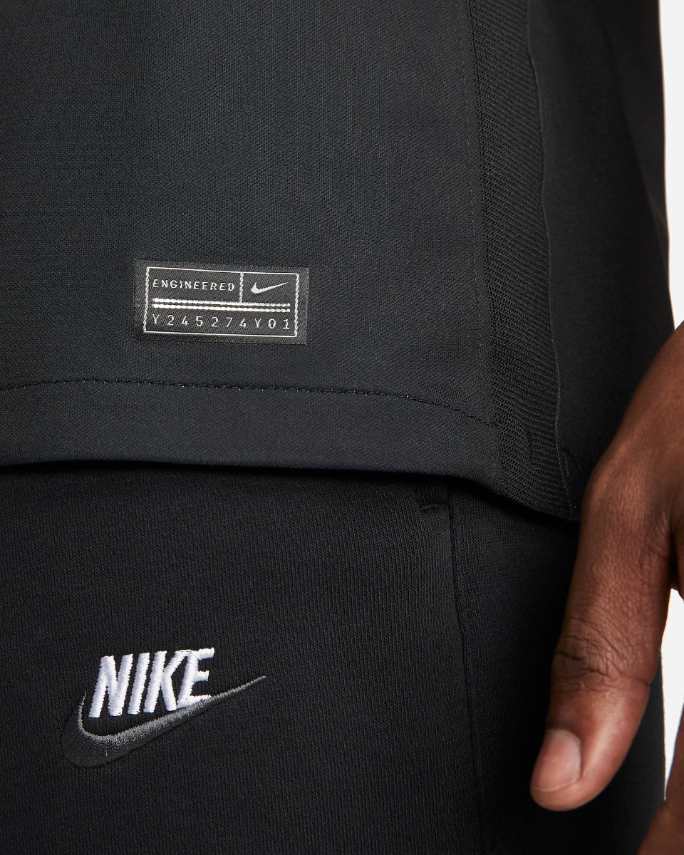 Nike 2021-22 Club America Stadium Third Jersey - Black-Healing Jade (Detail 5)