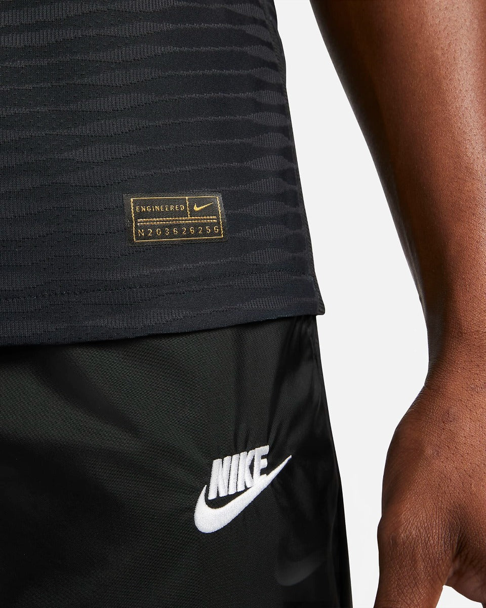 Nike 2022 Club America Third ADV Match Jersey - Black-Healing Jade (Detail 6)