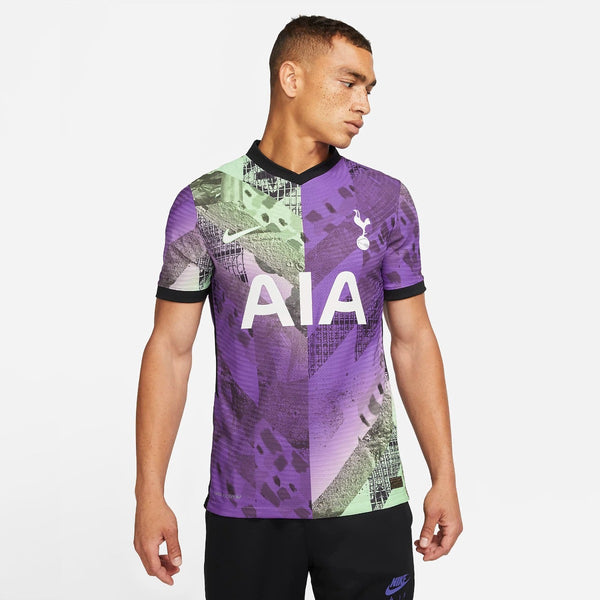 Tottenham Hotspur Nike 2021/22 Away Vapor Match Authentic Custom Jersey -  Black