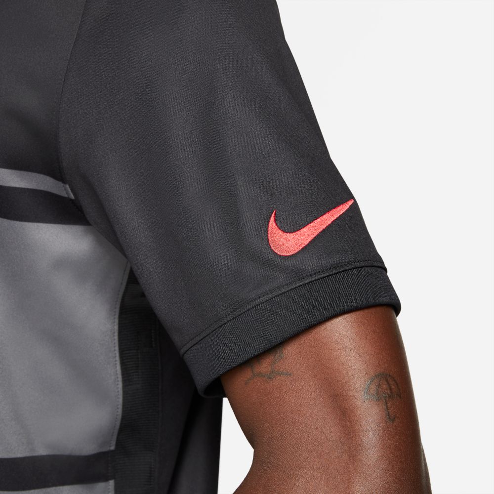 Nike 2021-22 PSG Third Jersey - Black (Detail 2)