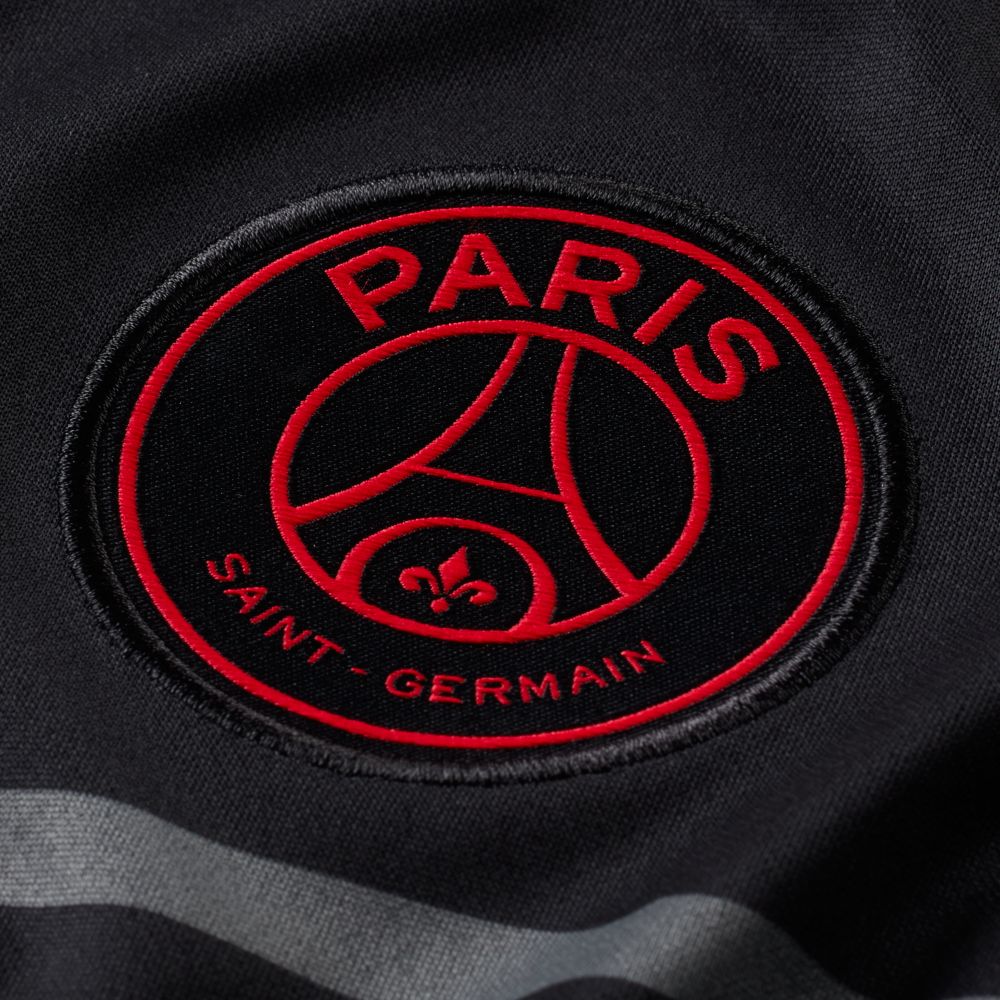 Nike 2021-22 PSG Third Jersey - Black (Detail 3)