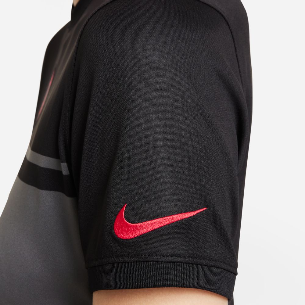 Nike 2021-22 PSG Women Third Jersey - Black-Grey (Detail 2)