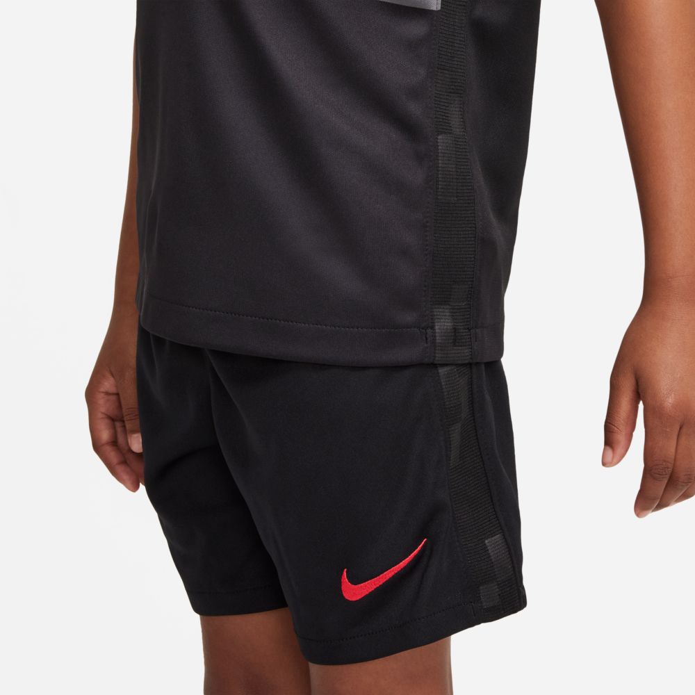 Nike 2021-22 PSG Little Kids Third Kit - Black (Detail 3)