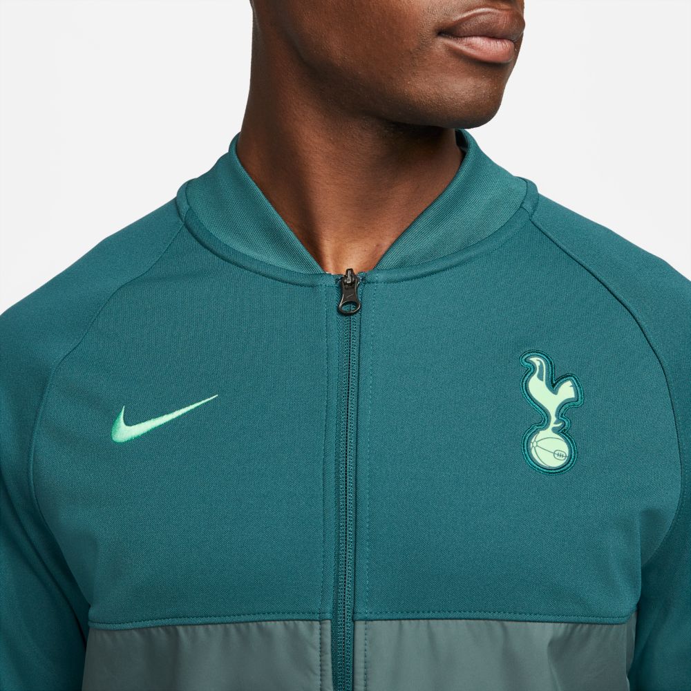 Nike 2021-22 Tottenham  I96 Anthem Full-Zip Jacket - Dark Teal (Detail 1)