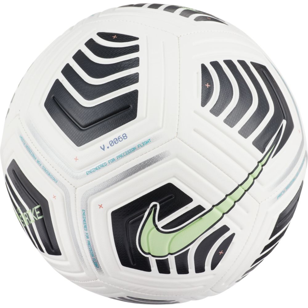 Nike Strike Ball - White-Black-Lime Glow (Back)