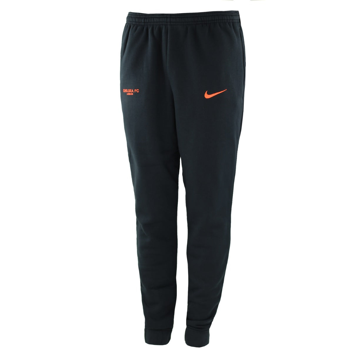 Nike 2021-22 Chelsea GFA Fleece Pants -Black (Front)