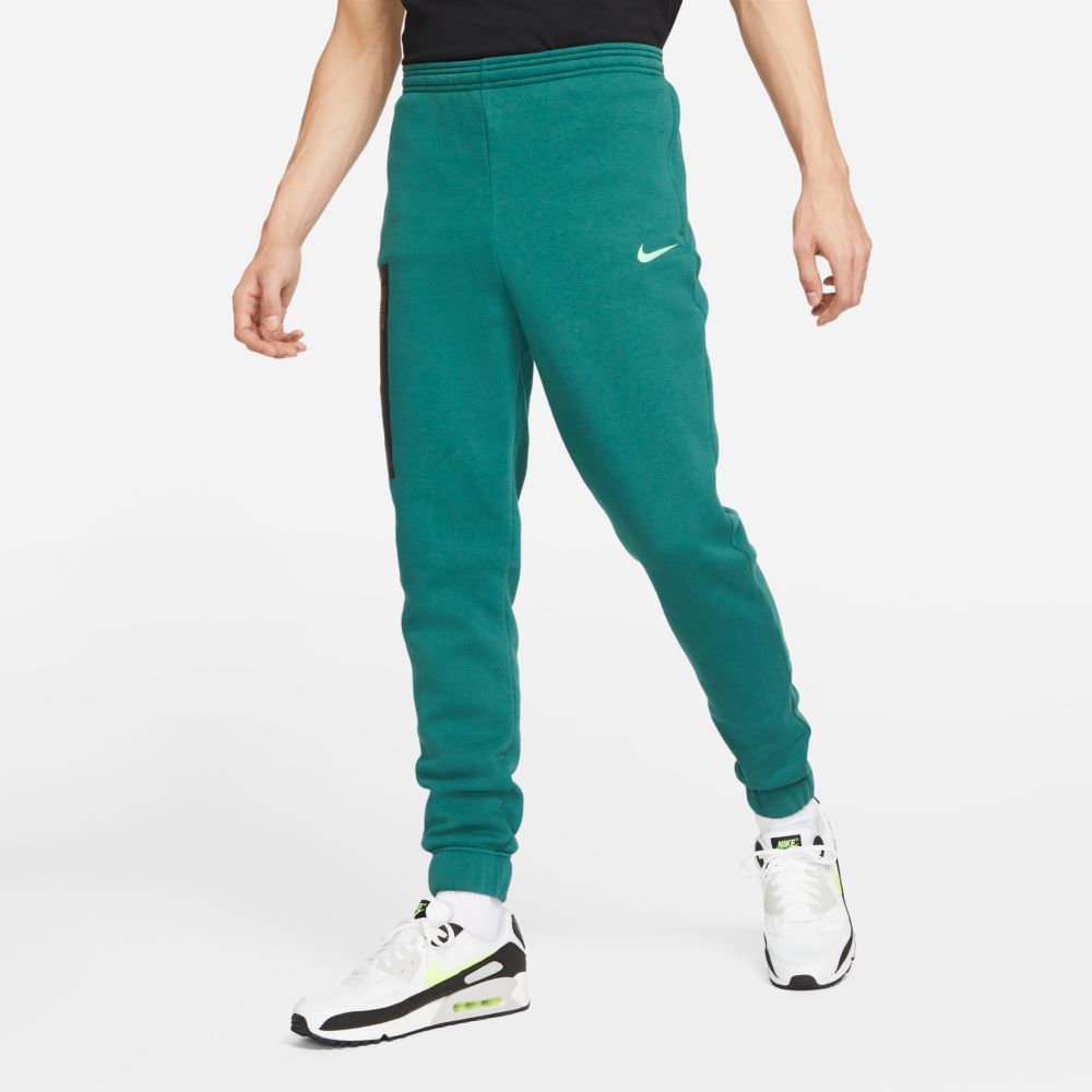 Nike 2021-22 Tottenham GFA Fleece Pants - Dark Teal (Model - Front)