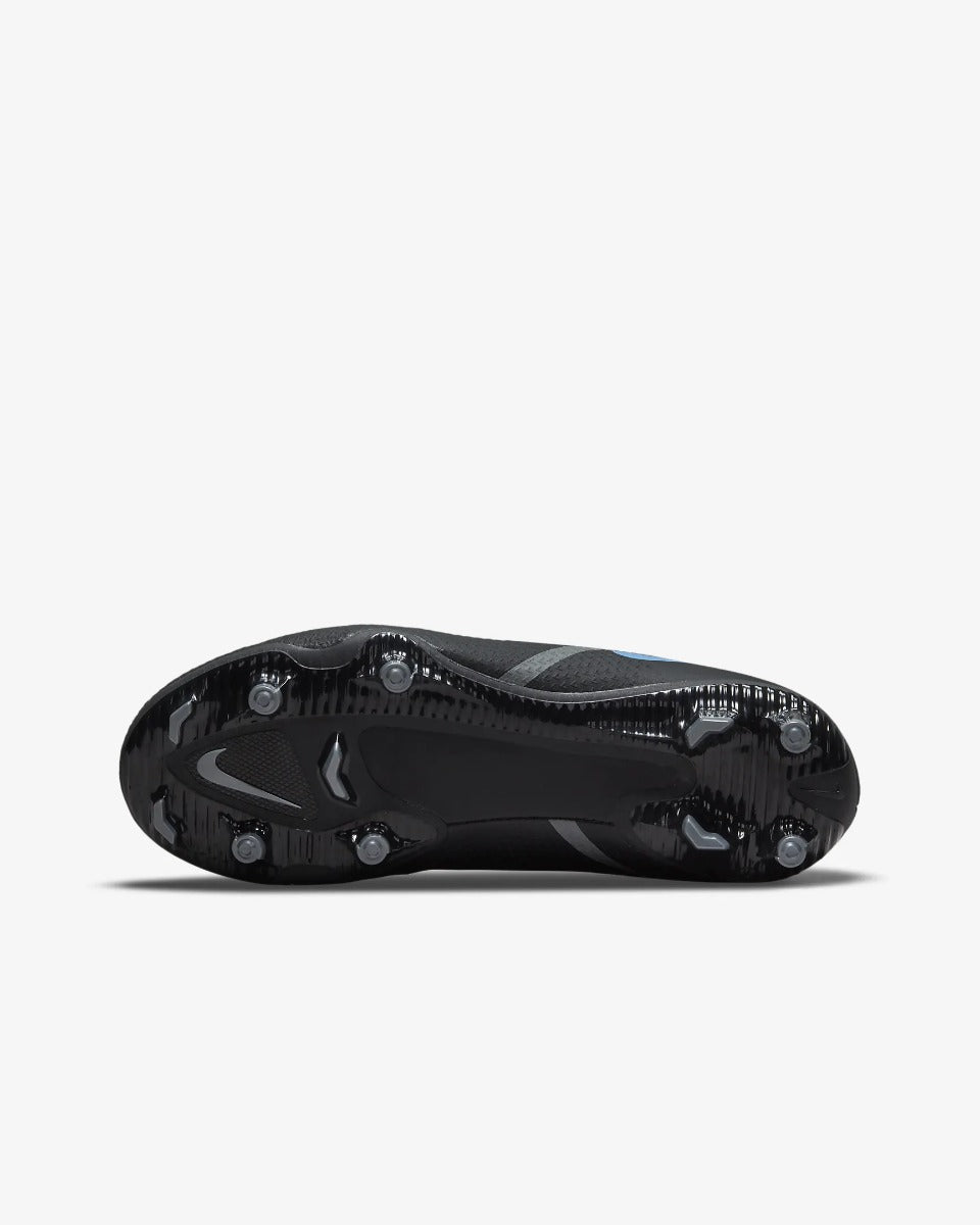 Nike JR Phantom GT2 Academy FG-MG - Black-Blue (Bottom)