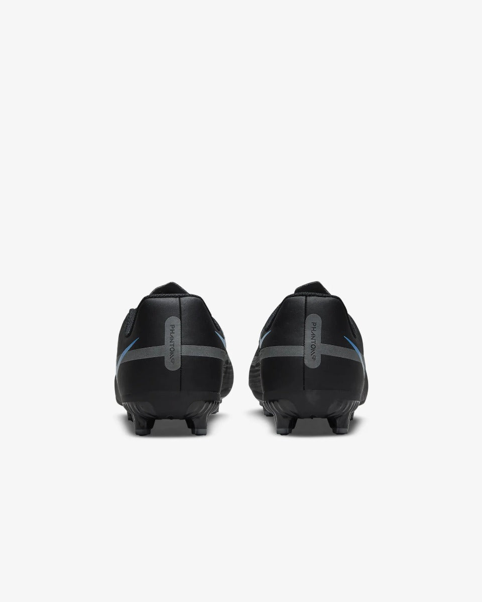 Nike JR Phantom GT2 Academy FG-MG - Black-Blue (Pair - Back)
