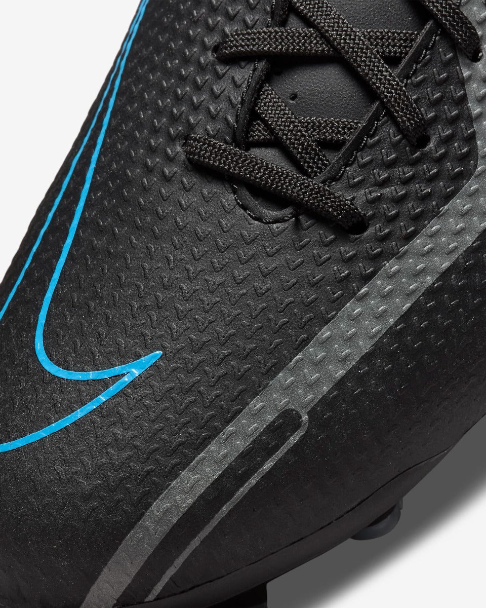 Nike JR Phantom GT2 Academy FG-MG - Black-Blue (Detail 1)