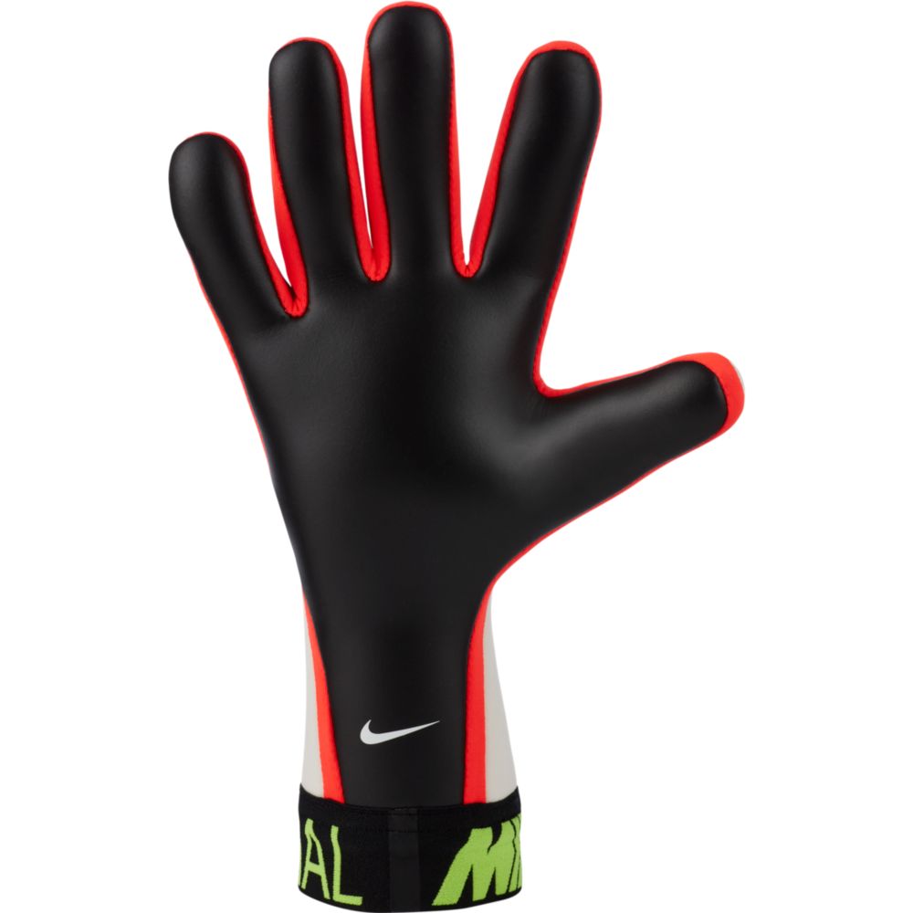 Nike Mercurial Touch Victory Goalkeeper Gloves - White-Volt-Crimson (Single - Inner)