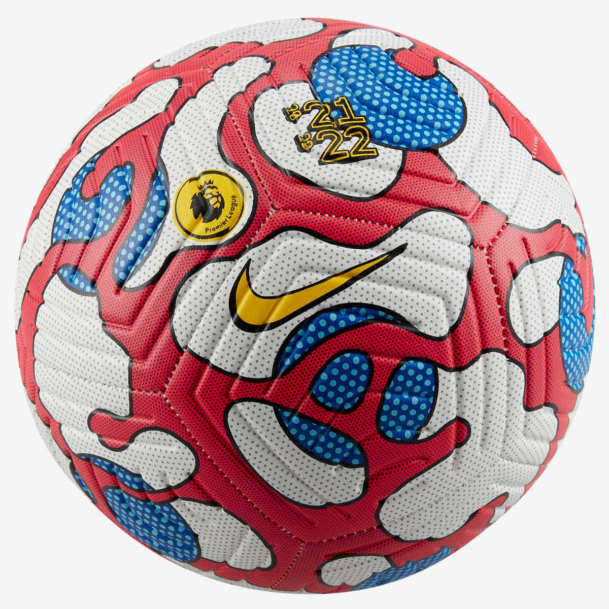 Nike Premier League Strike Ball - White-Crimson (Front)