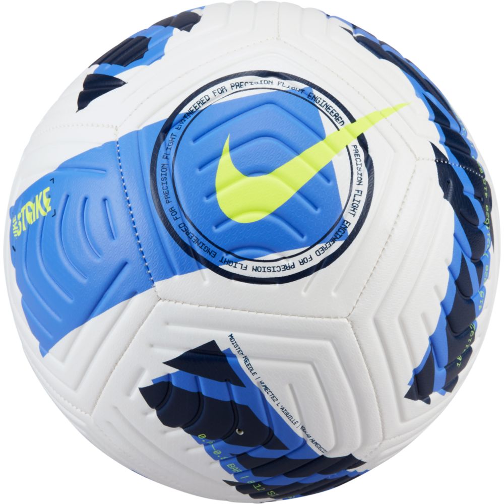 Nike Strike Ball - White-Saphire Blue-Volt (Front)