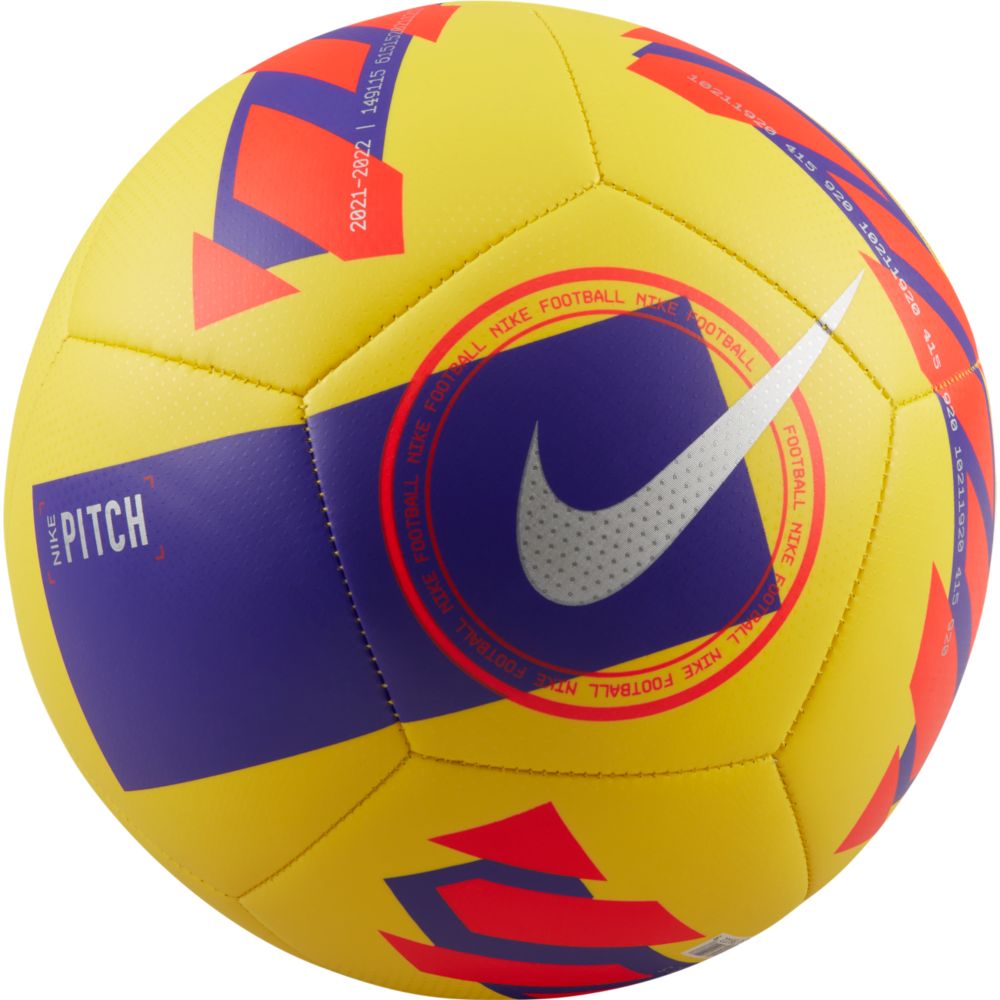 Nike Pitch Ball - Yellow-Purple-Crimson (Back)