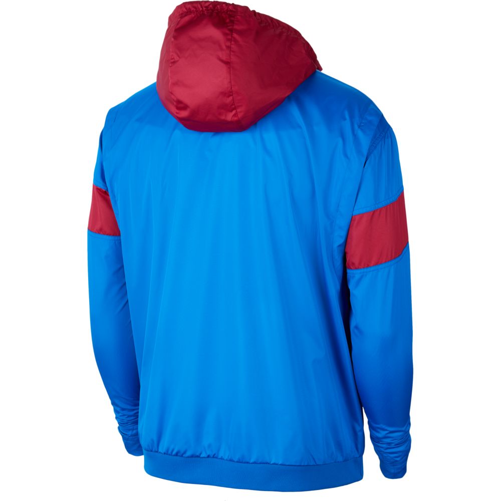 Nike 2021-22 Barcelona SB Anorak Jacket - Soar-Noble Red (Back)