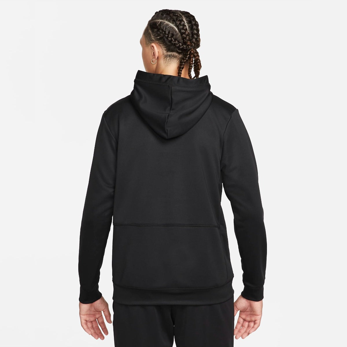Nike DF FC Libero Hoodie - Black (Model - Back)