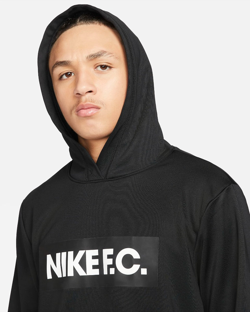 Nike DF FC Libero Hoodie - Black (Detail 1)