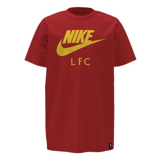 Nike 2021-22 Liverpool Youth Future Club Tee - Rush Red