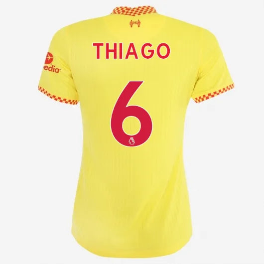 Nike 2021-22 Liverpool Youth Third Jersey - Yellow