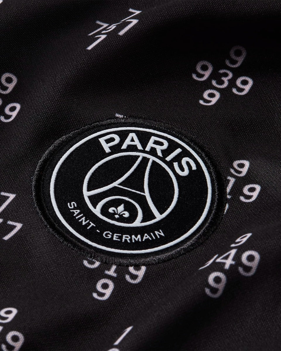 Nike 2021-22 PSG DF Pre-Match Jersey - Black (Detail 1)