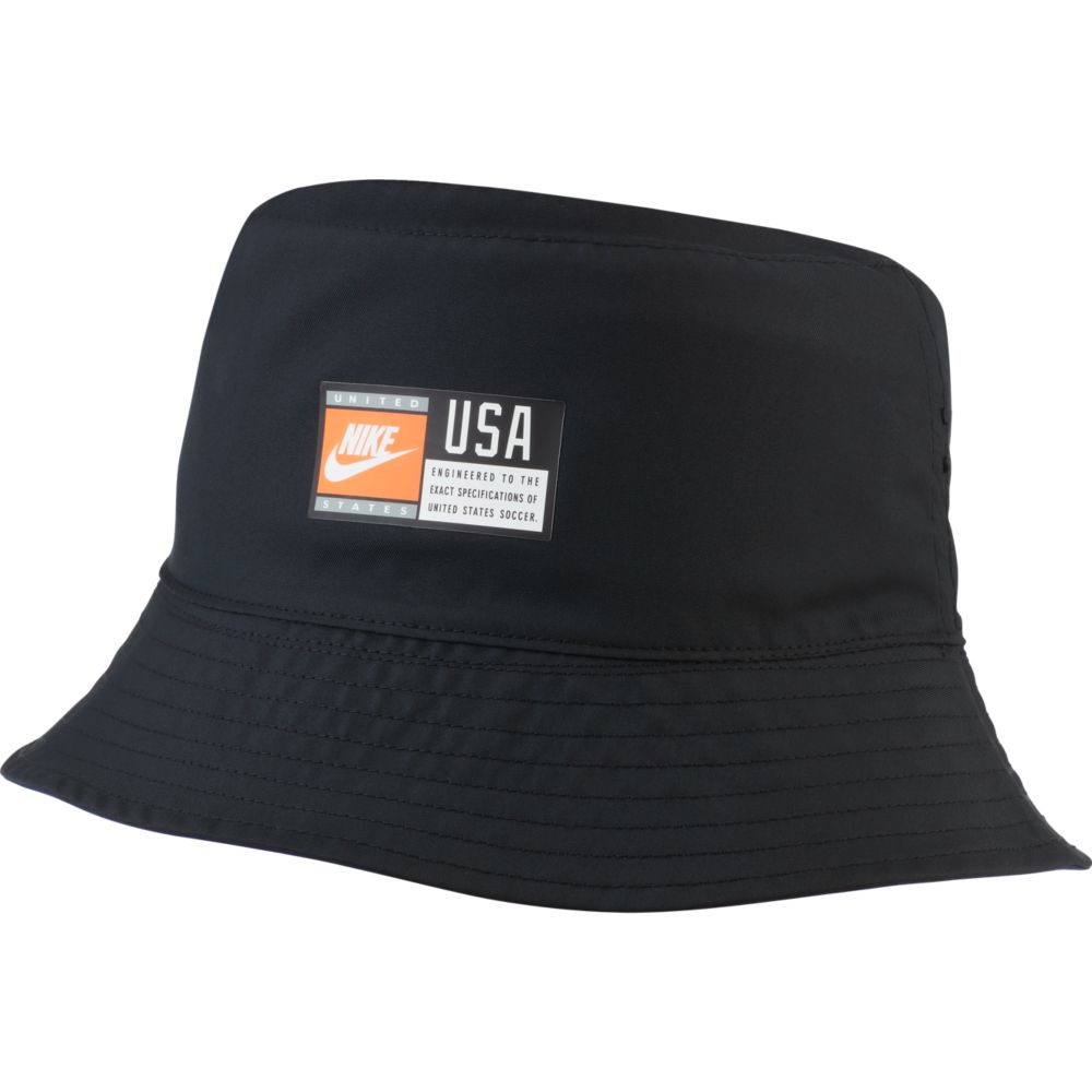 Nike 2021-22 USA Reversible Bucket Hat - Navy-Black (Black - Front)