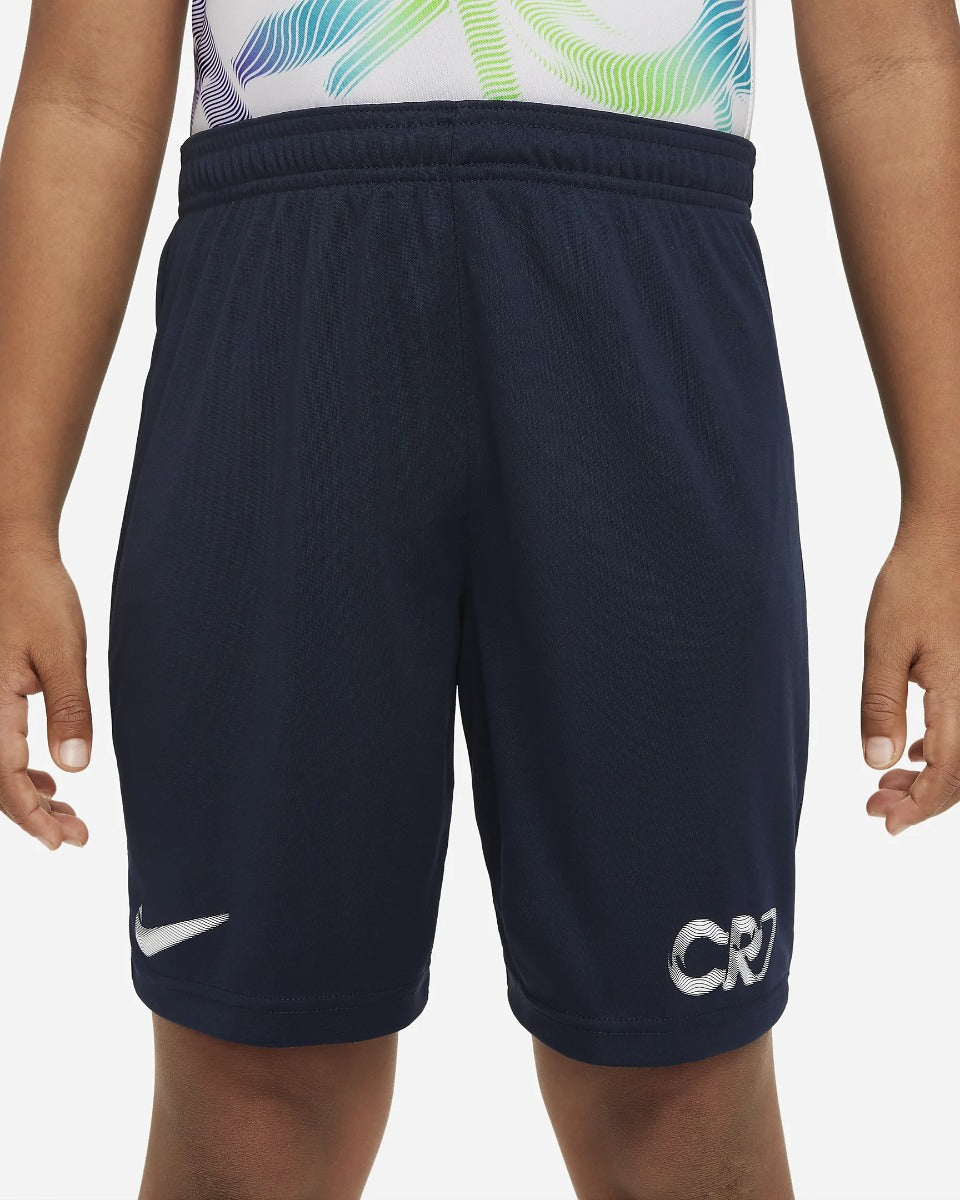 Nike Youth DF CR7 Knit Shorts - Obsidian-White (Detail 1)