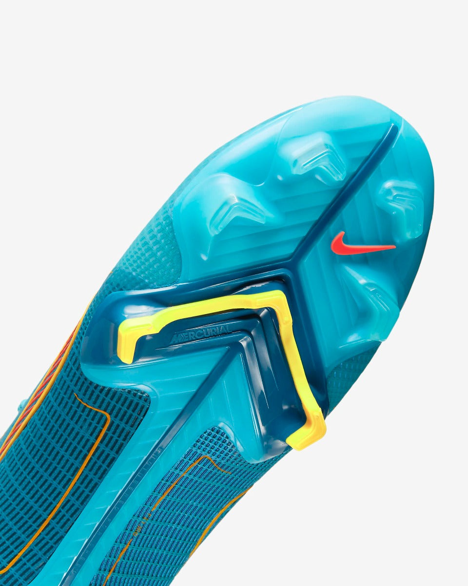 Nike Vapor 14 Elite FG - Chlorine Blue-Laser Orange (Detail 1)