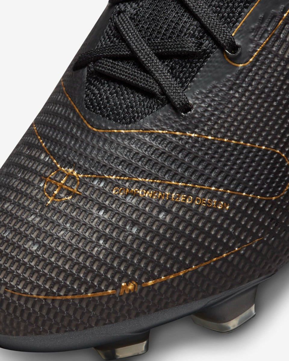 Nike Superfly 8 Elite FG - Black-Gold (Detail 2)
