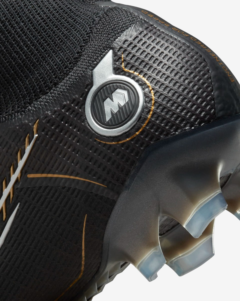 Nike Superfly 8 Elite FG - Black-Gold (Detail 3)