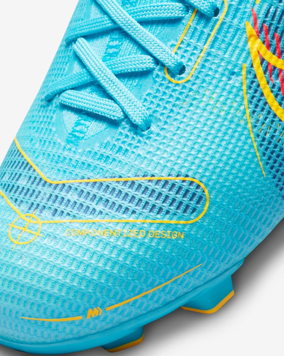 Nike JR Mercurial Superfly 8 Pro FG - Chlorine Blue-Laser Orange (Detail 2)