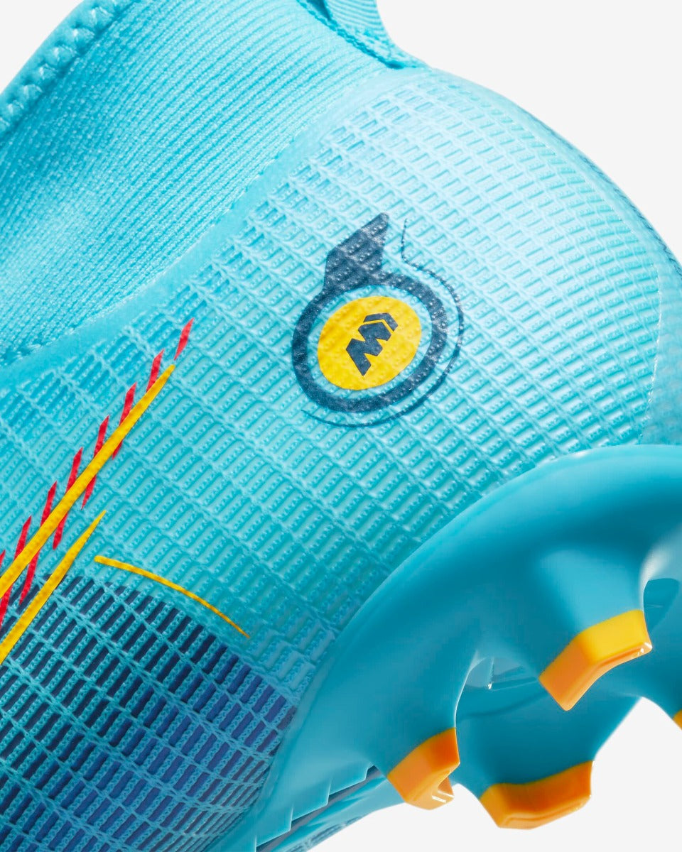 Nike JR Mercurial Superfly 8 Pro FG - Chlorine Blue-Laser Orange (Detail 3)