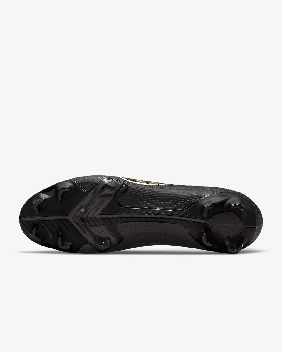 Nike Superfly 8 Pro FG - Black-Silver-Gold (Bottom)