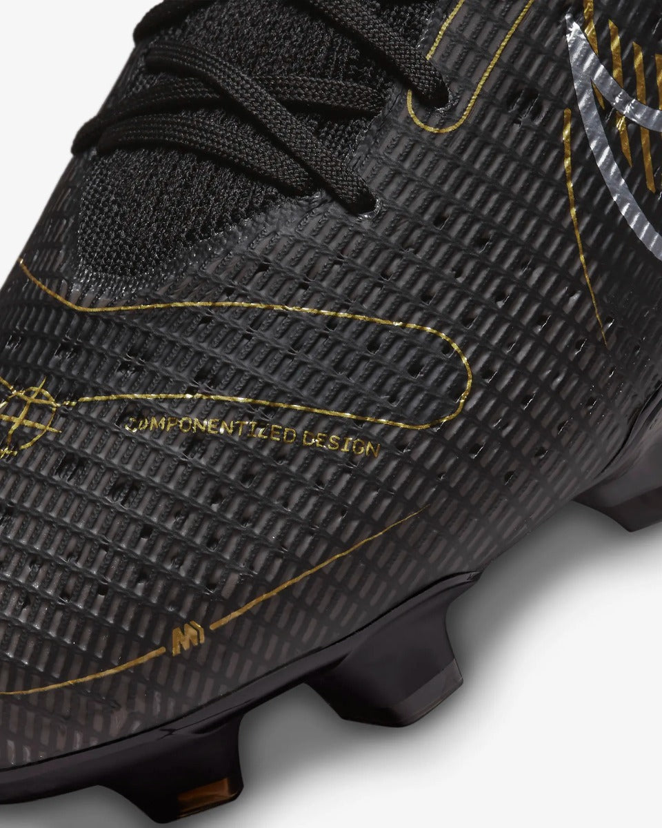 Nike Superfly 8 Pro FG - Black-Silver-Gold (Detail 2)