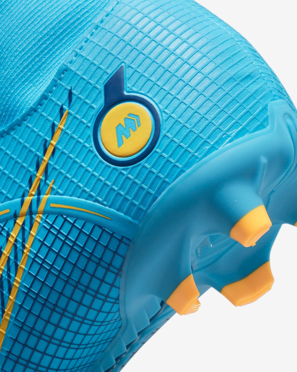 Nike JR Superfly 8 Academy FG-MG - Chlorine Blue-Laser Orange (Detail 3)