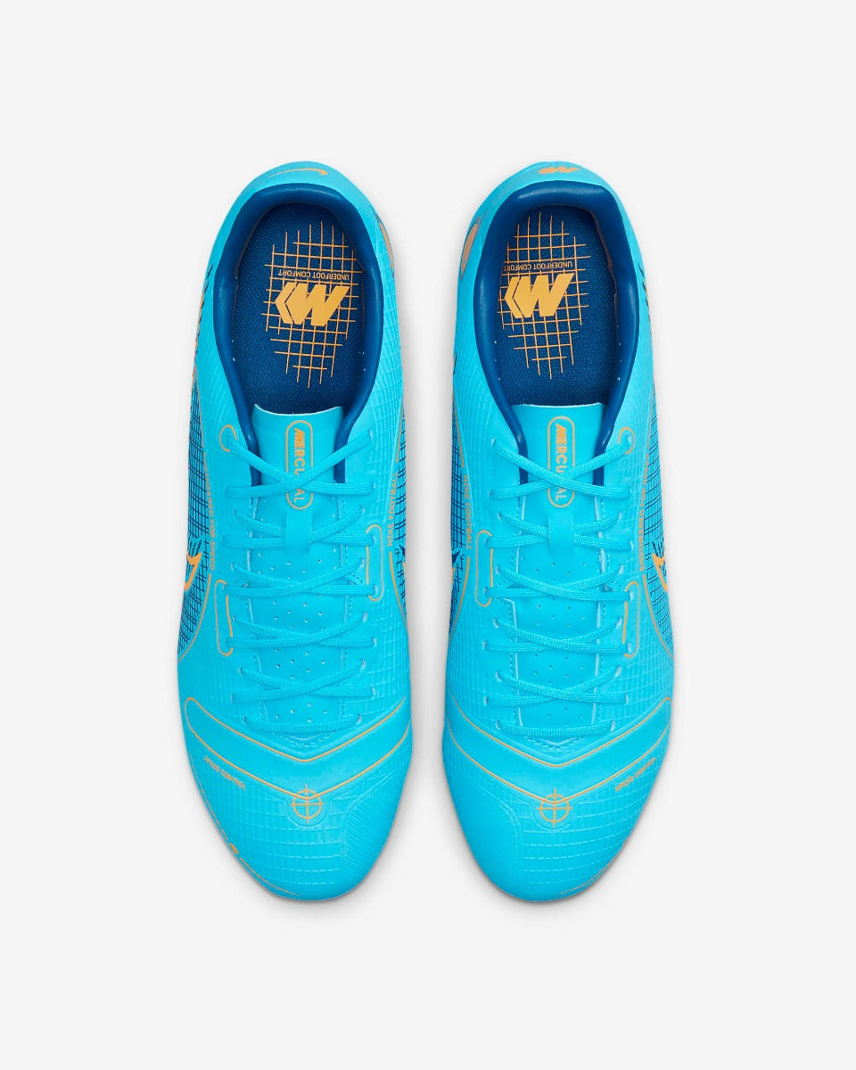 Nike Vapor 14 Academy FG-MG - Chlorine Blue-Laser Orange (Pair - Top)