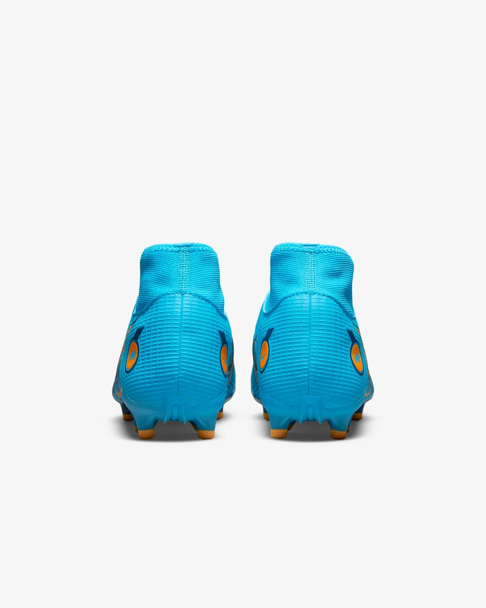 Nike Superfly 8 Academy FG-MG - Chlorine Blue-Laser Orange (Pair - Back)