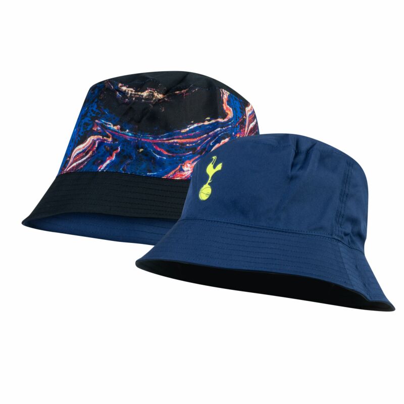 Nike 2021-22 Tottenham Reversible Bucket Hat - Black-Navy (Both Sides)