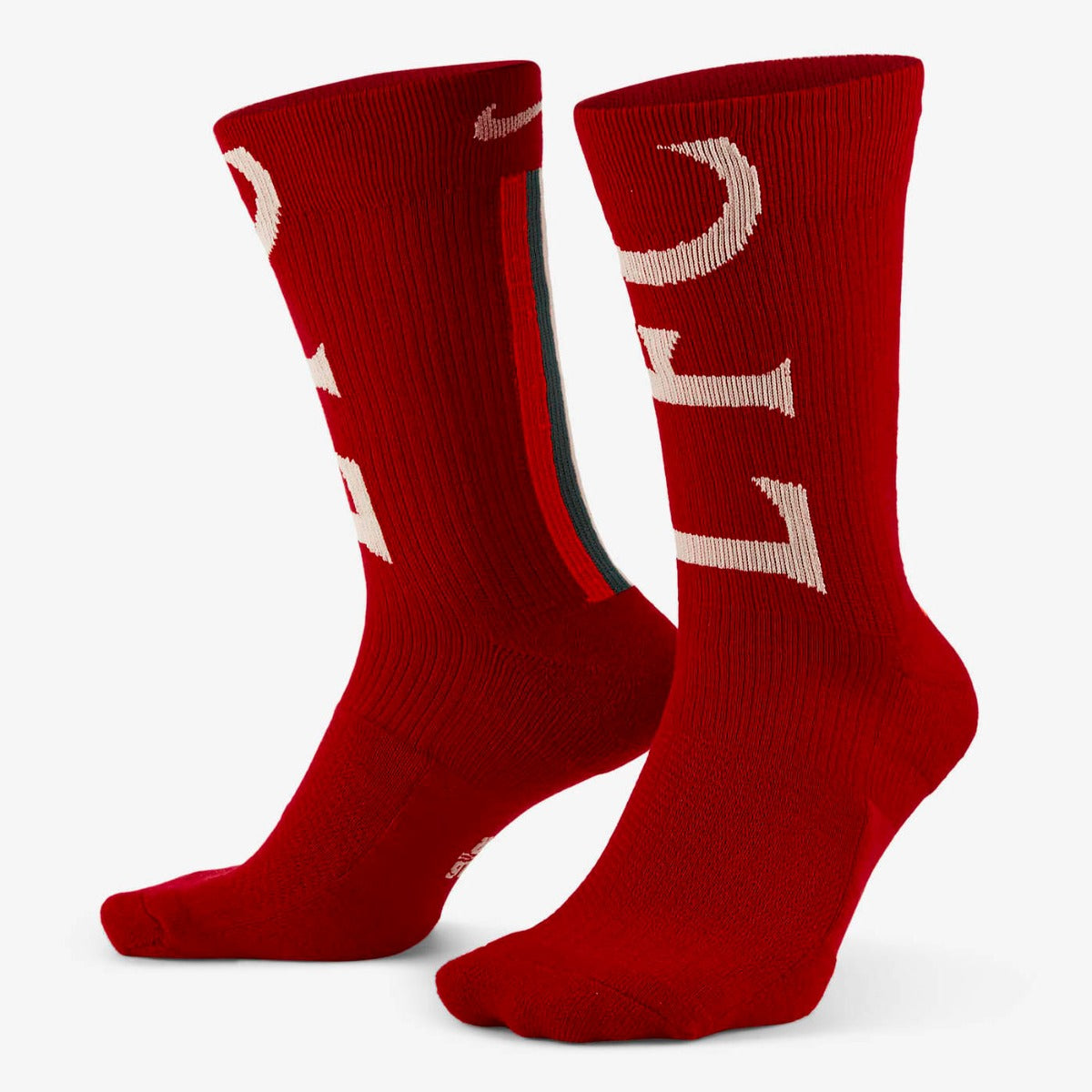 Nike 2022 Liverpool SNKR Crew Sox - Gym Red-Fossil (Pair)