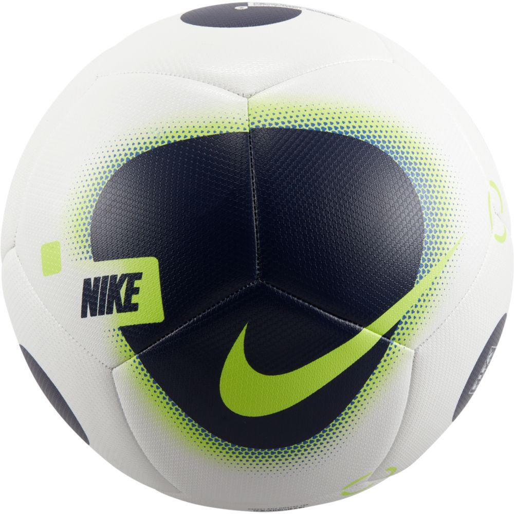 Nike  Pro Futsal Ball - White-Blue-Volt (Back)