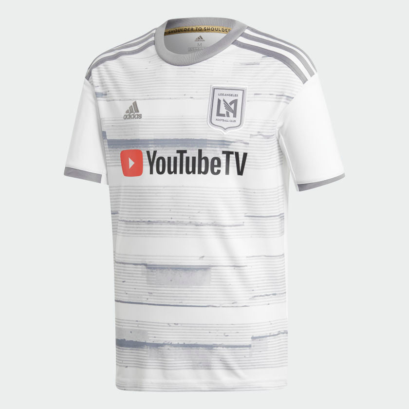 adidas LAFC Away YOUTH Jersey White 2019 -Grey