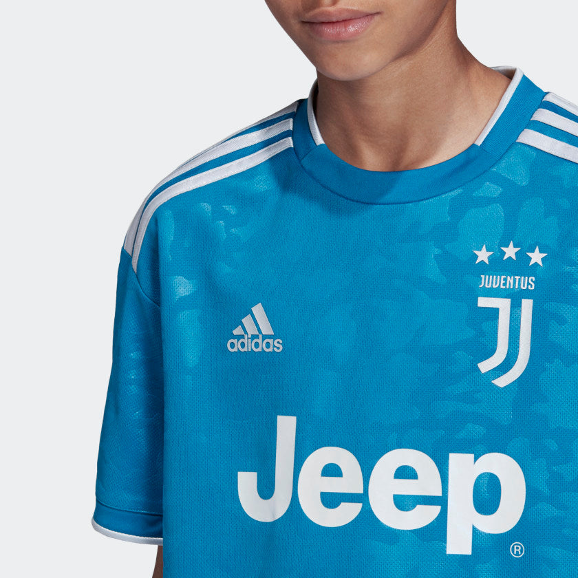 adidas 2019-20 Juventus YOUTH Third Jersey - Blue
