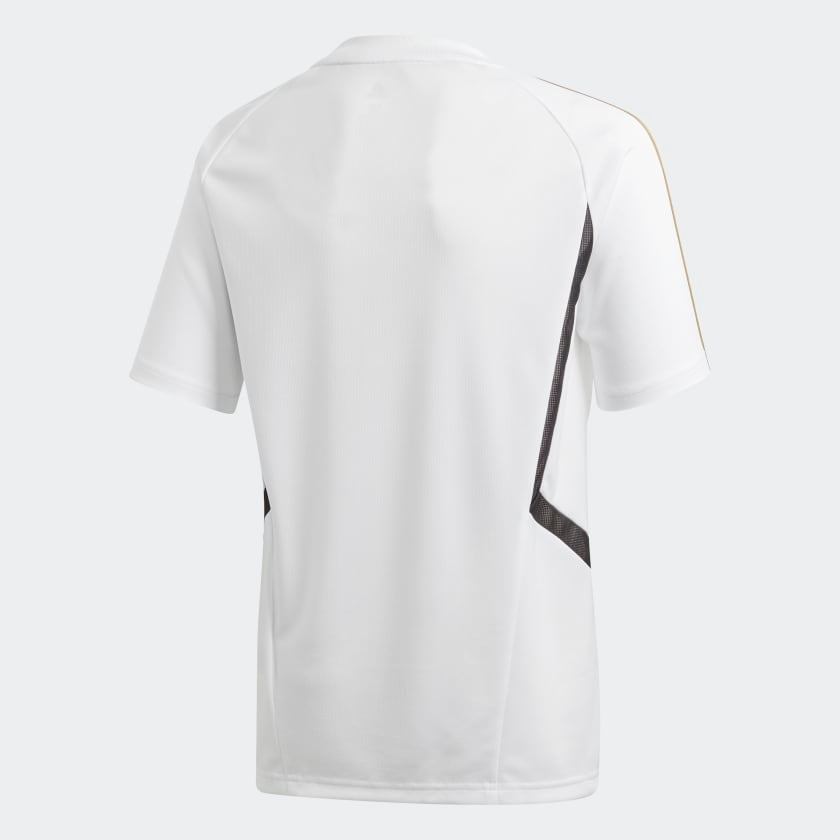 adidas 2019-20 Real Madrid YOUTH Training Jersey - White-Gold