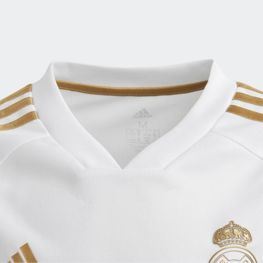 adidas 2019-20 Real Madrid YOUTH Training Jersey - White-Gold