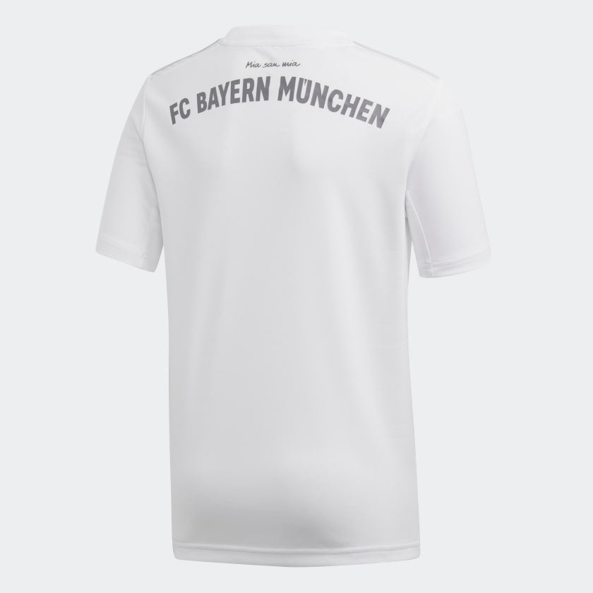 adidas 2019-20 FC Bayern YOUTH Away Jersey - White-Grey